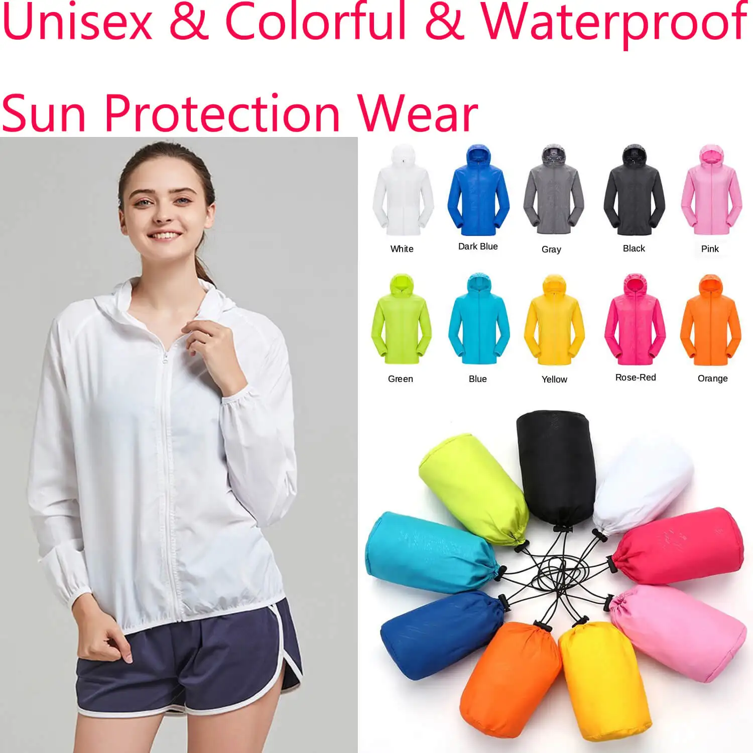 

Водонепроницаемая Солнцезащитная одежда унисекс, быстросохнущая кожаная ветровка, кемпинг, рыбалка, охота, одежда для мужчин и женщин, легк...