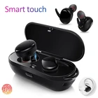 TWS Беспроводные Наушники Hi-Fi стерео с шумоподавлением, Bluetooth-совместимые сенсорные спортивные водонепроницаемые наушники-вкладыши
