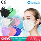 Маска для рыбы ffp2, одобренная CE Европейская Защитная респираторная маска, маски для рта ffp2reable, сертифицированная fpp95, 2 цвета