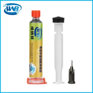 Шприц со свинцовой пастой WNB 35 г Sn63Pb37, Оловянная паста, температура плавления 183 , паяльная паста, сварочный флюс для ремонта печатных плат SMD