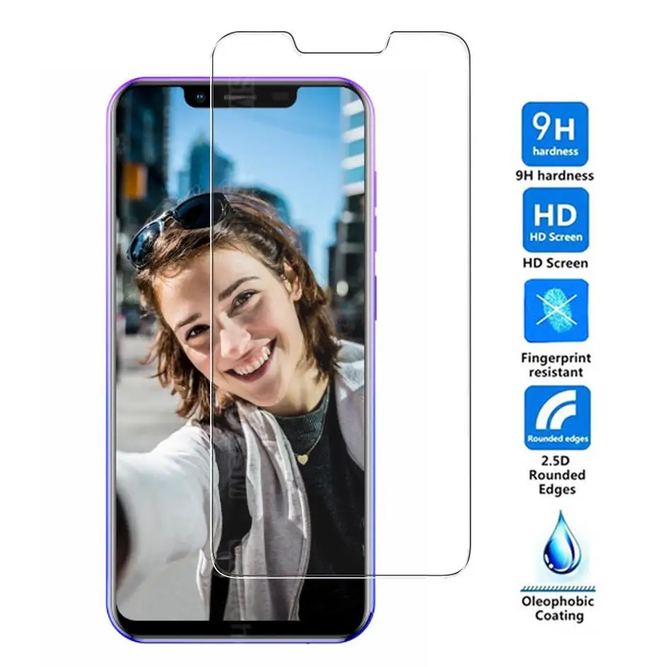 Закаленное стекло для Ulefone S10 Pro T2 X защитная пленка экрана Armor 5|Защитные стёкла и