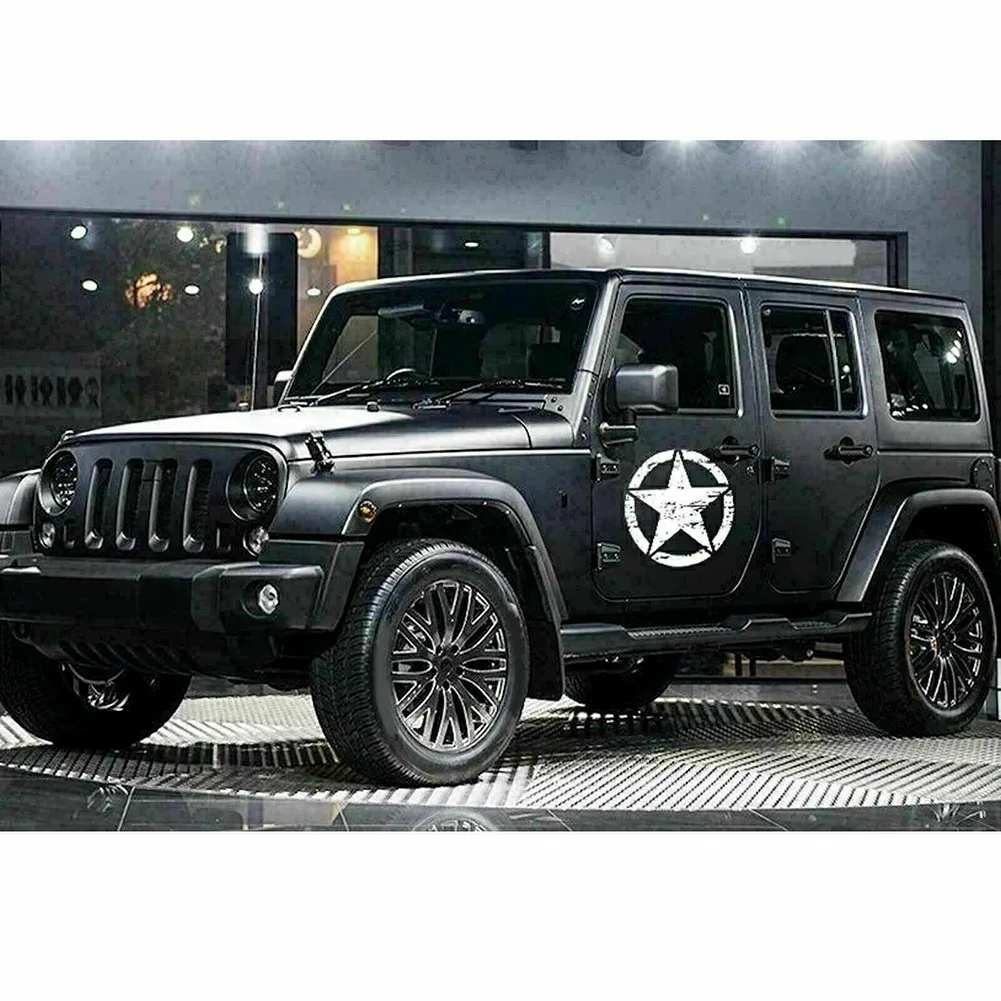 

1 Piece Car Sticker 20\\\" * 20\\\" Badge Car Hood For Jeep Wrangler Side Body