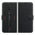Кожаный флип-чехол для ZTE nubia RedMagic 6 Pro Red Magic 6