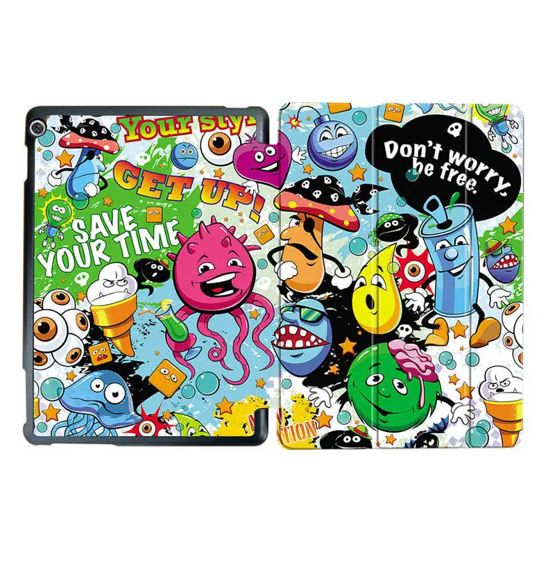HW17 Чехол Sanmubaba для huawei MediaPad M3 Lite 10 BAH-W09 BAH-AL00 10,1 ''PU кожаный флип-стенд смарт-чехол Защитный чехол для планшета - Цвет: HW17