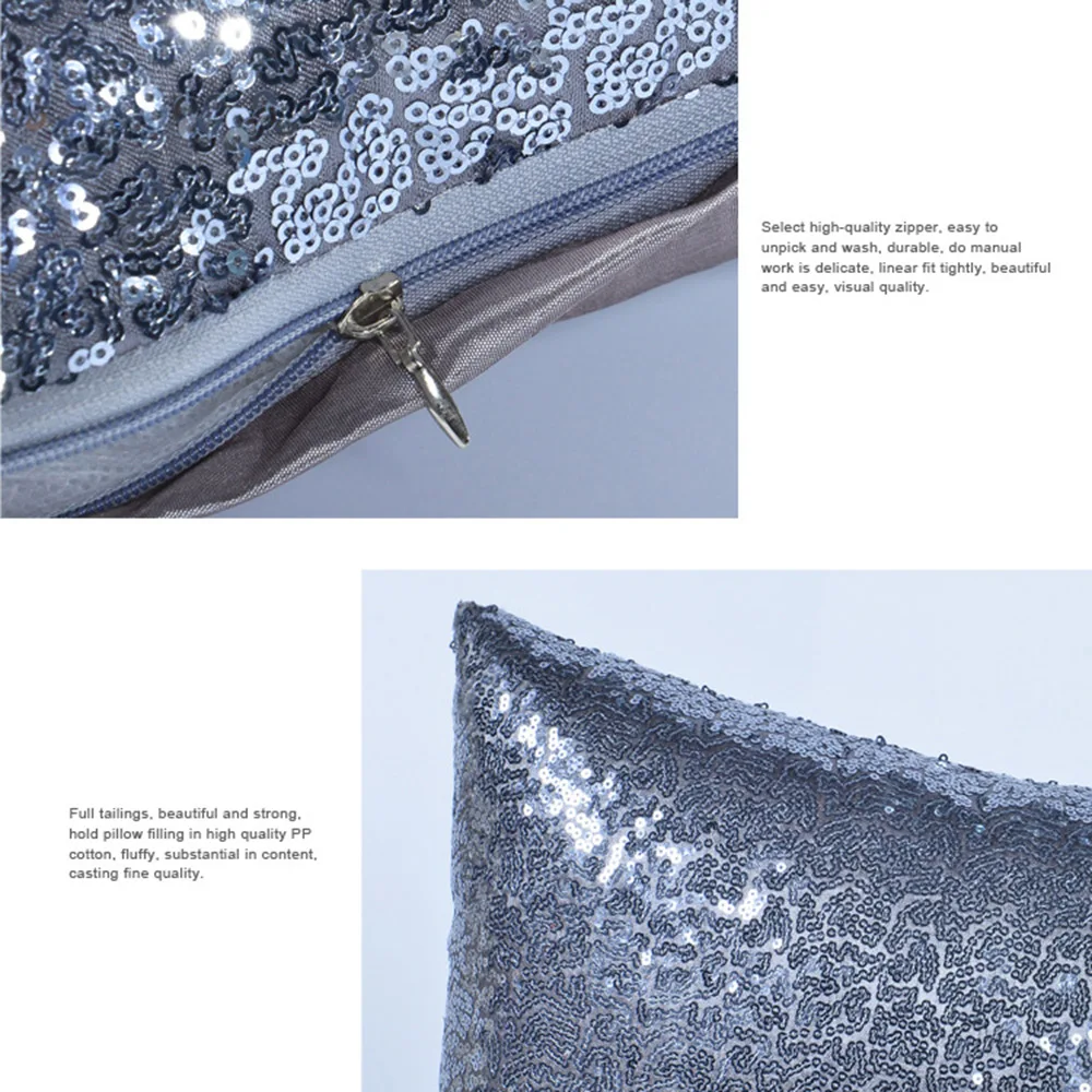 40x40 см волшебная подушка чехол изменяющая цвет Двусторонняя Подушка Чехол сделай