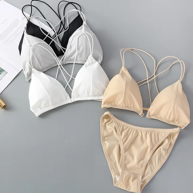 Дамское цельное бесшовное однотонное собранное нижнее белье сексуальное