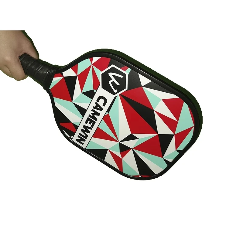 

Pickleball Racket Set 1 Paddles 1 Bag Carbon Fiber Composition PE Honeycomb Core Racket Surface Lightweight Outdoor Indoor Spo