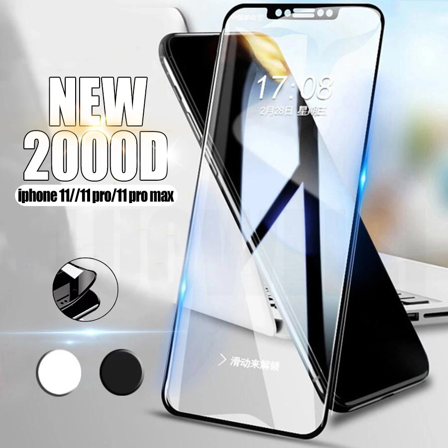 Полное покрытие изогнутое Защитное стекло для iphone 7 8 6 Plus закаленное 11 Pro Max X XS XR SE 20
