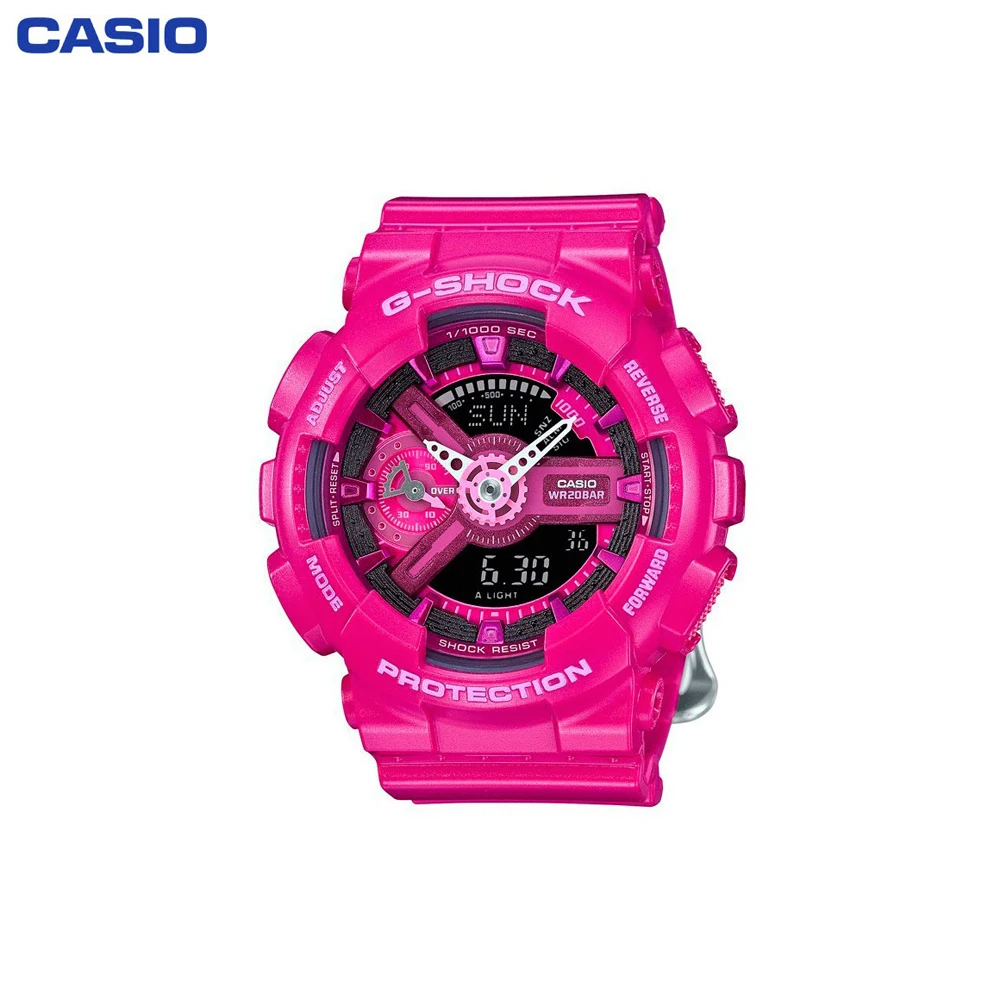 Наручные часы Casio GMA-S110MP-4A3 женские электронные на пластиковом ремешке |