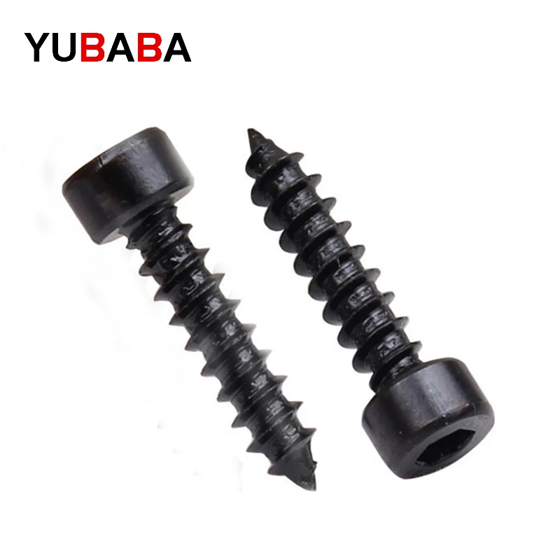 

Саморезы YUBABA углеродистая сталь M2 M2.6 M3 M3.5 M4 черные