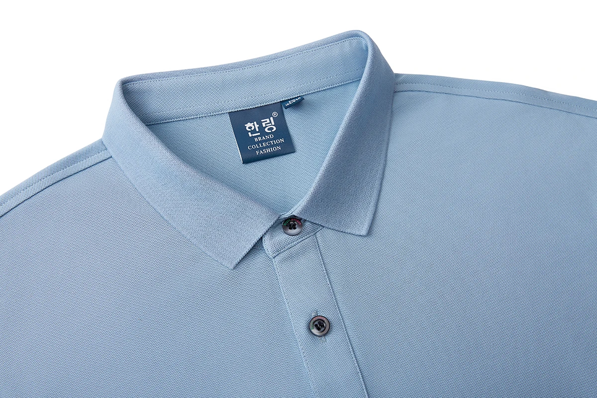 

Short Sleeve Polo Shirts Shirt Business for Men Working Clothes Branded Clothing Male Social Brand Luxury Solid Color Polos