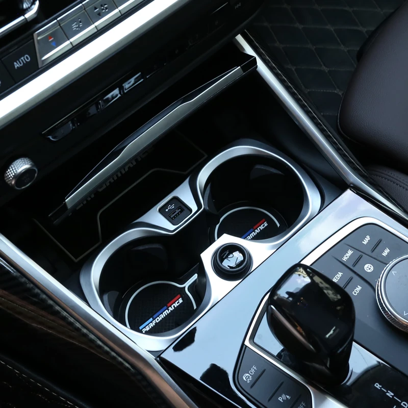 Хромированный подстаканник из АБС пластика для BMW G20 G28 325li 3 серии 2019 2020