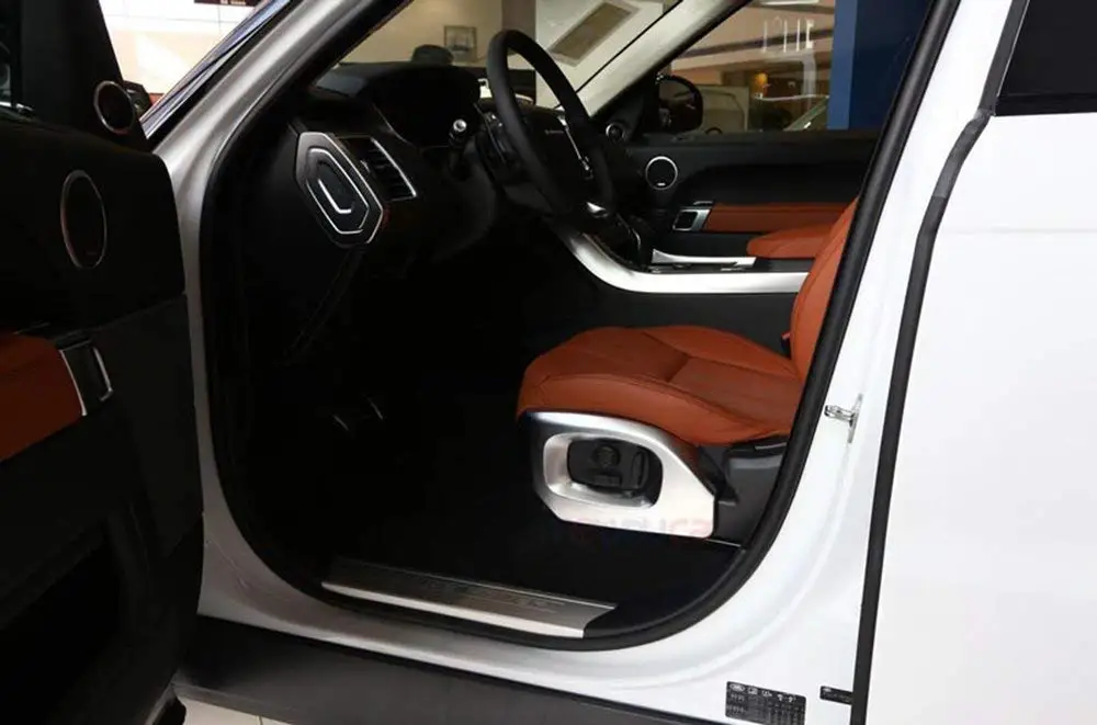 Автомобильные аксессуары ABS матовая боковая рамка для сиденья обшивка Rover Range Vogue