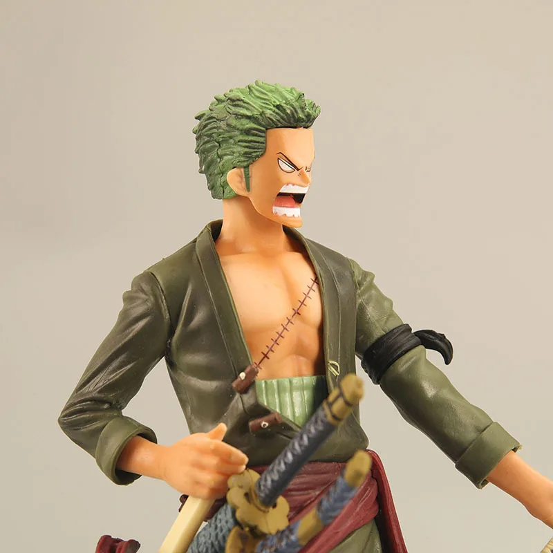 Luffy Zoro Sanji Grandis 27 см ПВХ японское аниме OP Коллекционная Фигурка модель подарок для