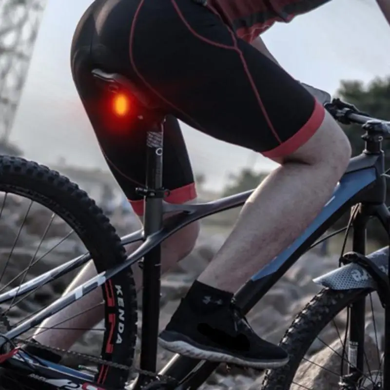 Велосипедный задний светильник USB Перезаряжаемый велосипедный 5 режимов Мини