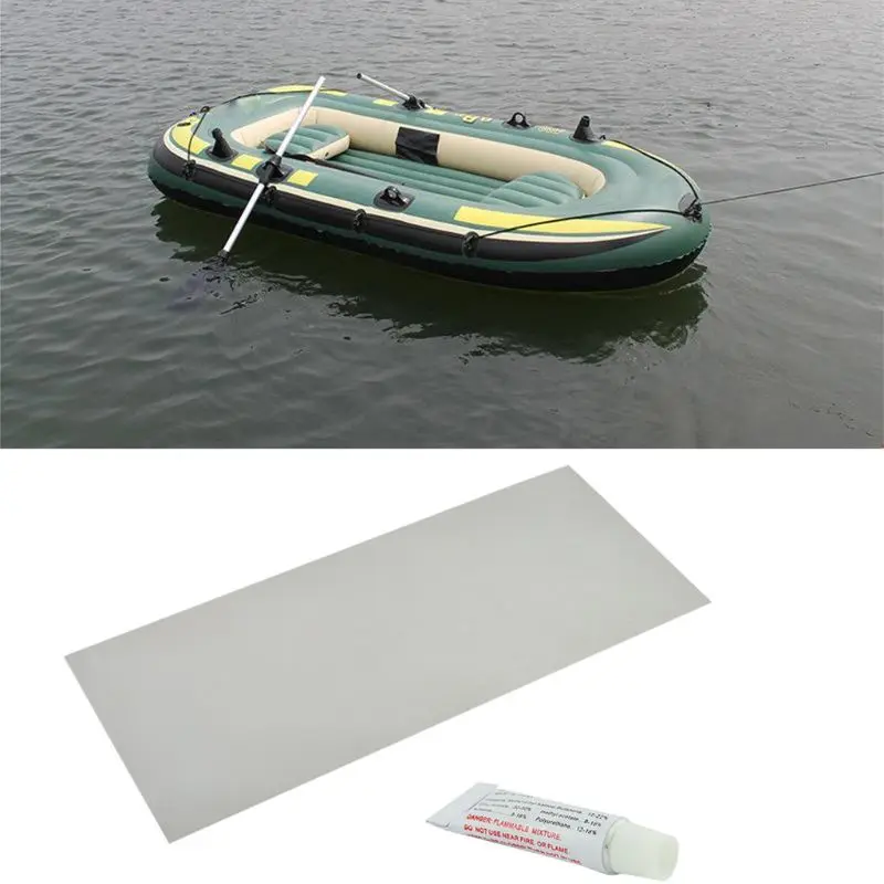 

Inflatable Boat Swimming Pool PVC Puncture Repair Patch Glue kit Adhesive Canoe