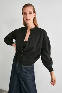 Трикотажный кардиган с рукавами-Шароварами TWOAW21HI0236