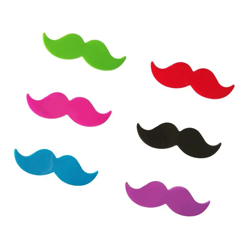 6 шт. силиконовые бокалы для красного маркер на стакан вина напитков креативные