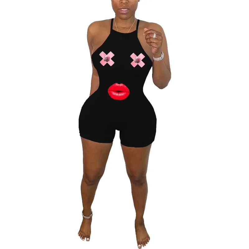 Новый женский комбинезон размера плюс для женщин сексуальные супер короткие