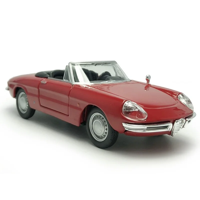 HOMMAT масштаб 1/32 винтажная модель автомобиля Alfa Romeo Spider из сплава металла 1:32 литая