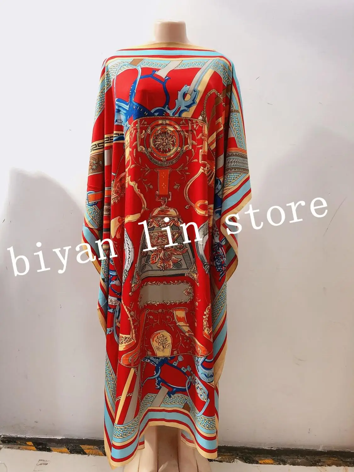 Женское длинное платье с принтом Дашики 6 цветов Длина платья: 130 см обхват груди: