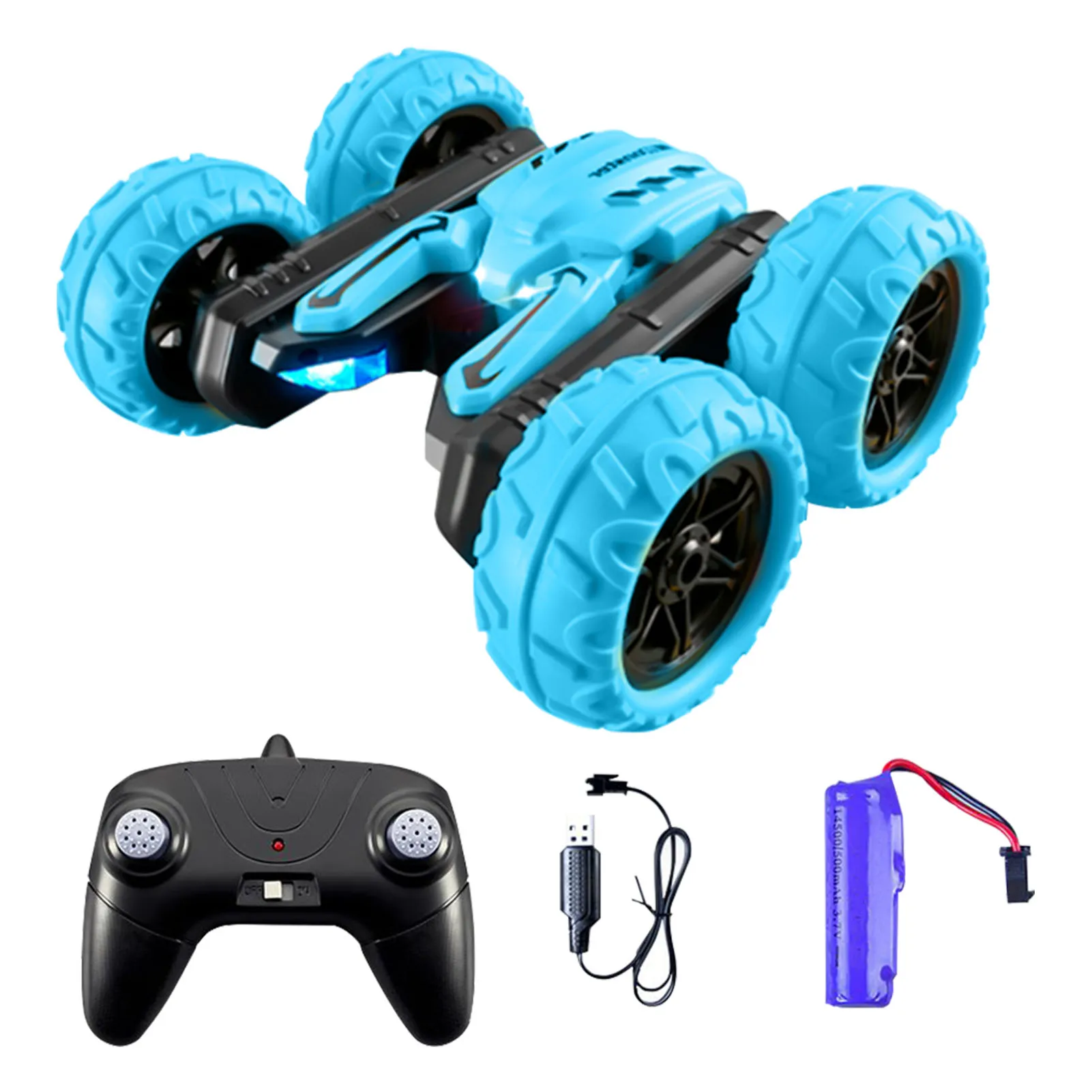 

Детская игрушка Двусторонняя 4WD внедорожник подарок ABS освещение музыка пульт дистанционного управления танцевальный USB Перезаряжаемый 2,4G ...