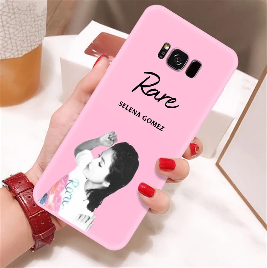 Редкий цветной Мягкий силиконовый чехол для телефона Selena Gomez Samsung s8 s8plus s9 s9plus s10 s10e