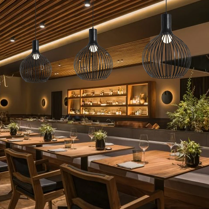 Подвесные светильники в современном винтажном стиле светодиодная лампа