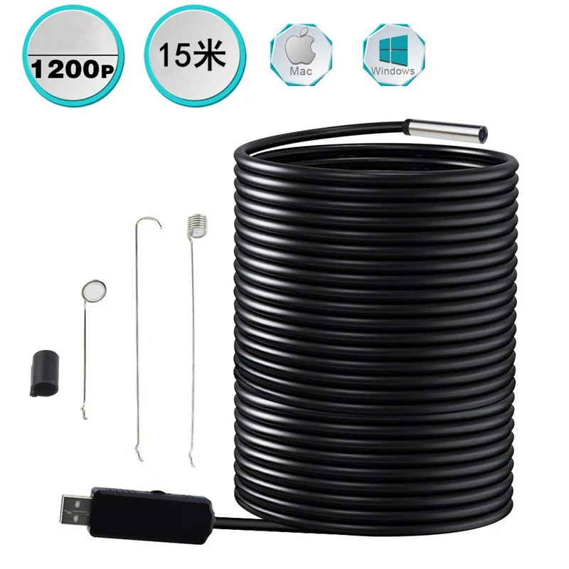 

Эндоскоп промышленный, 15 м, 8,5 мм, с микрозондом