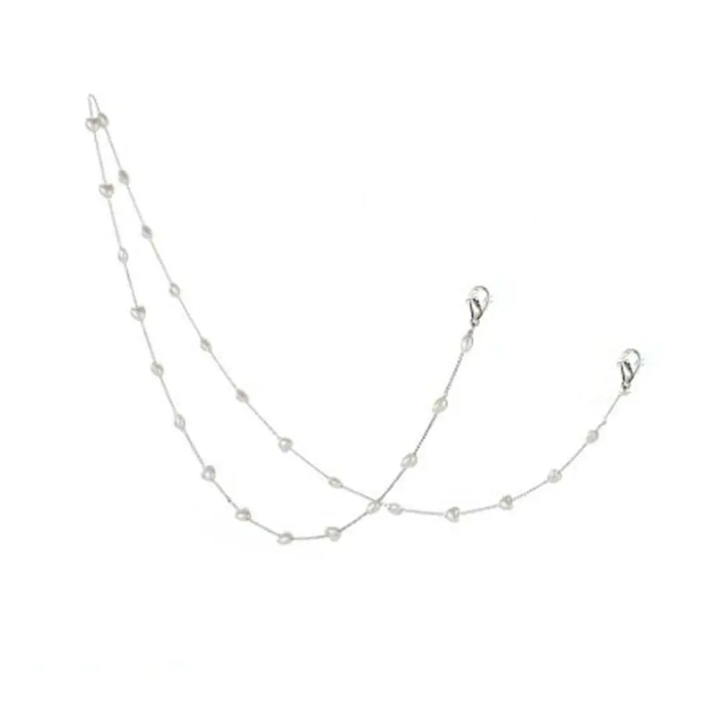 

Fashion Pearl Anti-lost Mask Hanging Chain Hanging Neck Glasses Chain Female Durable Necklace Lightweight
