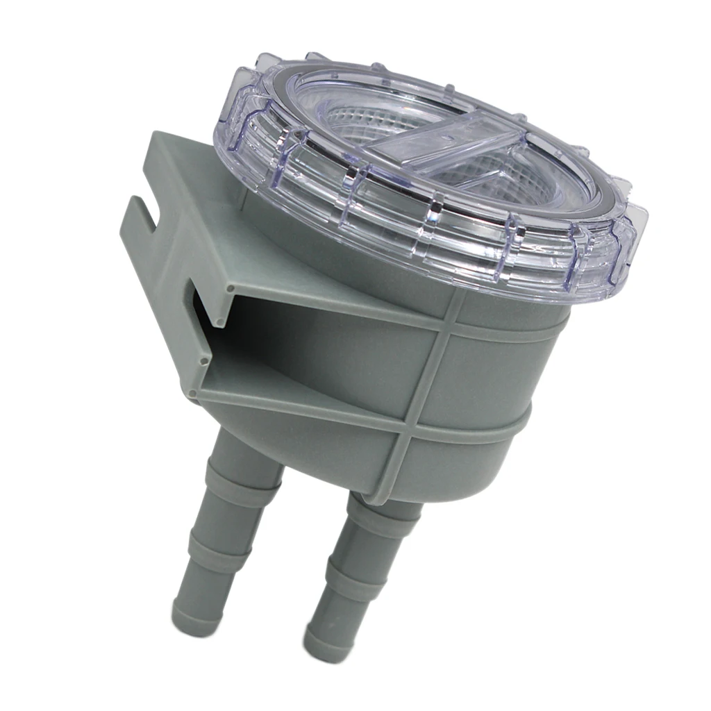 

Фильтр морской воды очиститель Замена для лодки морской яхты части двигателя, подходит размер шланга 1/1. 25/1. 5 дюймов