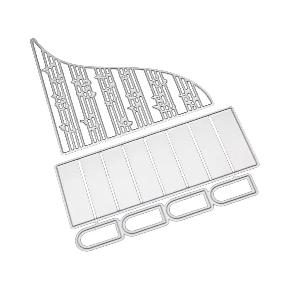 Фортепиано Музыка серии режущие штампы DIY Скрапбукинг травления трафареты