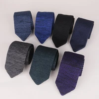 new style fashion mens solid colourful tie knit knitted ties necktie normal slim classic woven cravate narrow vintage neckties