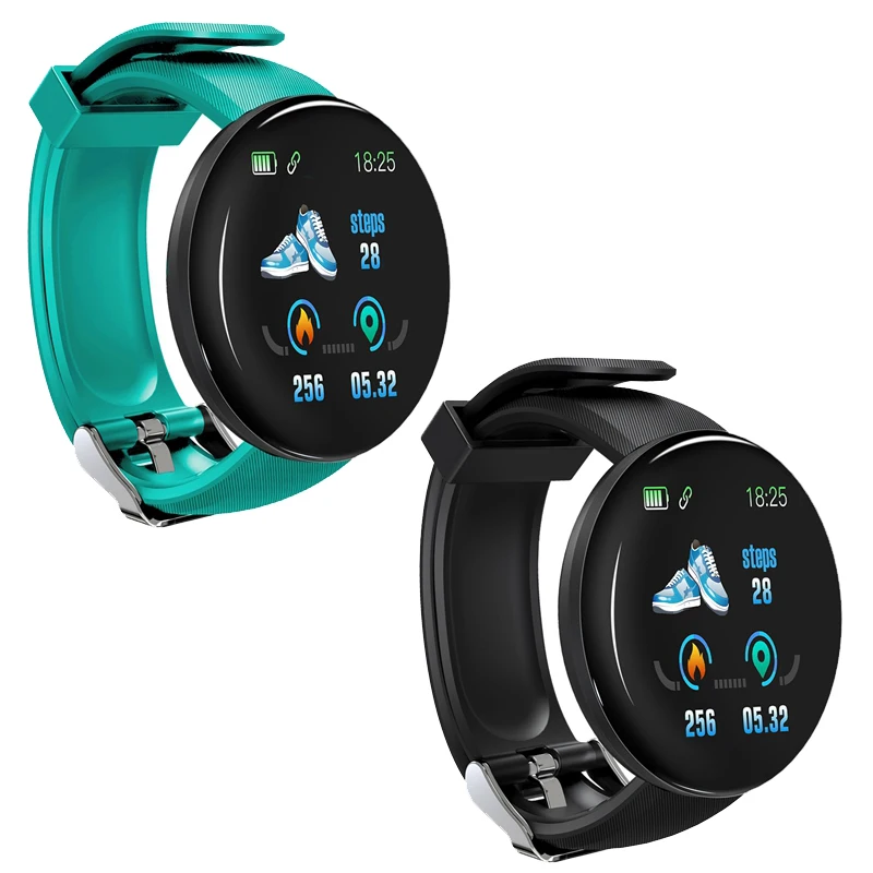 Bluetooth Смарт часы браслет фитнес трекер пульсометр кровяное давление цвет Sn