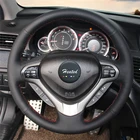 Чехол для ручного шитья из кожи и микрофибры для Honda Spirior OId Accord Braid на руль