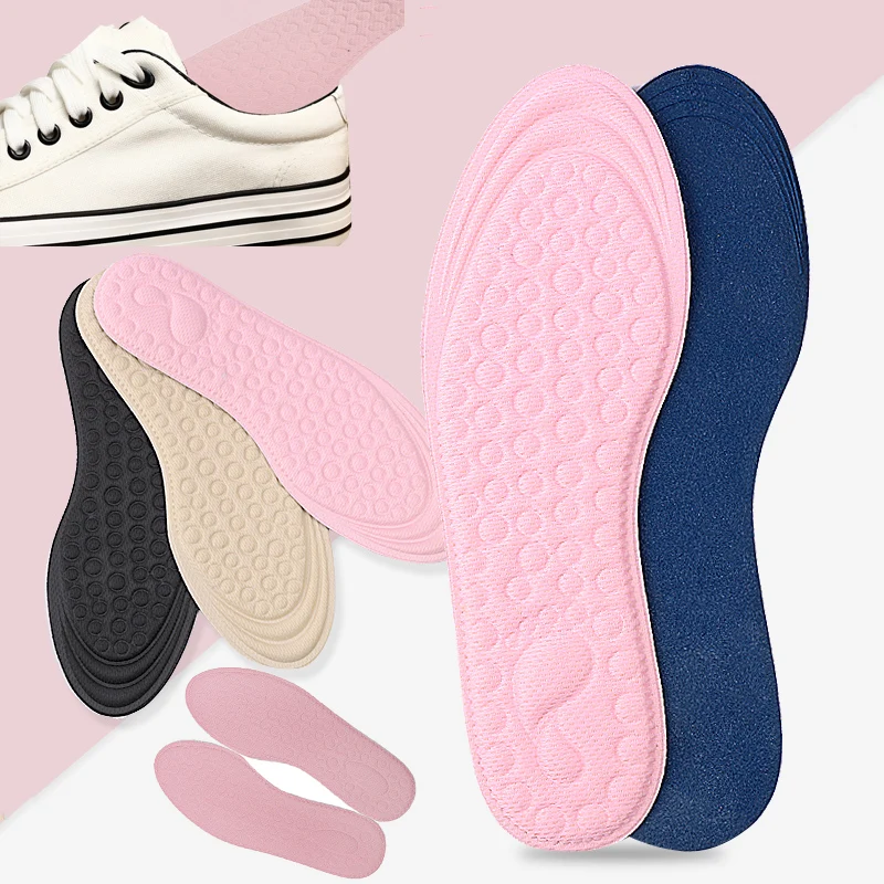 

Shoe Inserts Pad Soft Sport Insoles Memory Foam Breathable Outdoor Running Silicone Gel Cushion Orthopedic Insoles EU 35-42 Size
