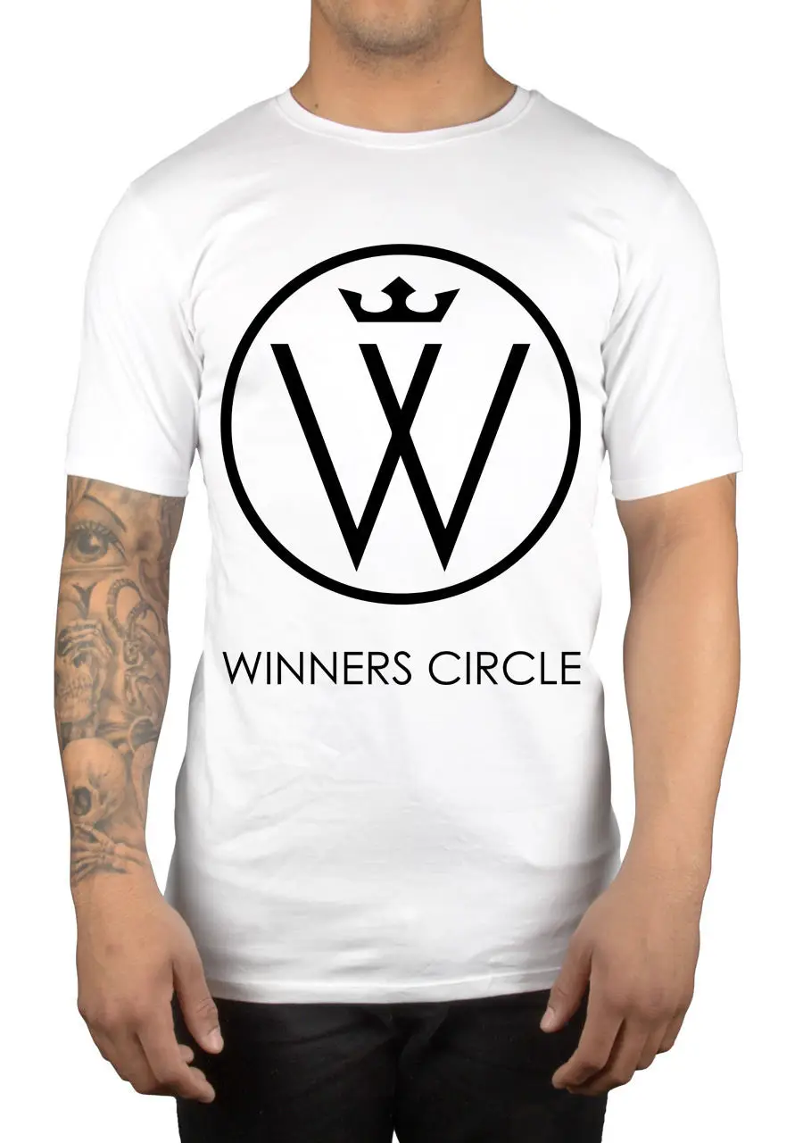 Футболка с логотипом The Game Winners Circle хлопковая футболка надписью G Unit Money Gang крутая