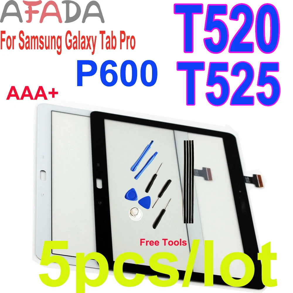 5 шт. сенсорный экран для Samsung Galaxy Pro T520 SM T525 P600 дигитайзер сенсорная панель стекло