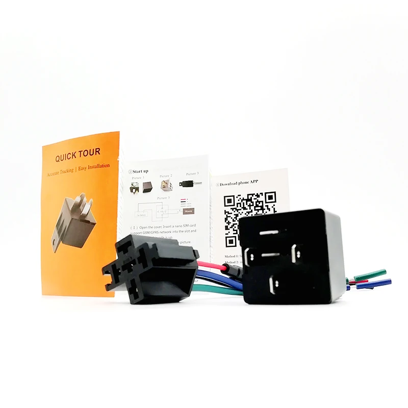 Gps Tracker Device Locator Car Hidden Tracking Delay Anti-theft Monitoring Cut Off Oil Power System