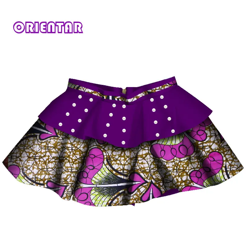 Детские мини юбки для девочек африканская одежда детская юбка с цветочным