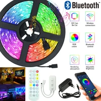 led strips lights bluetooth luz leds rgb 5050 smd 2835 waterproof flexible lamp tape ribbon with diode dc12v 5m 20m 32 8ft luces