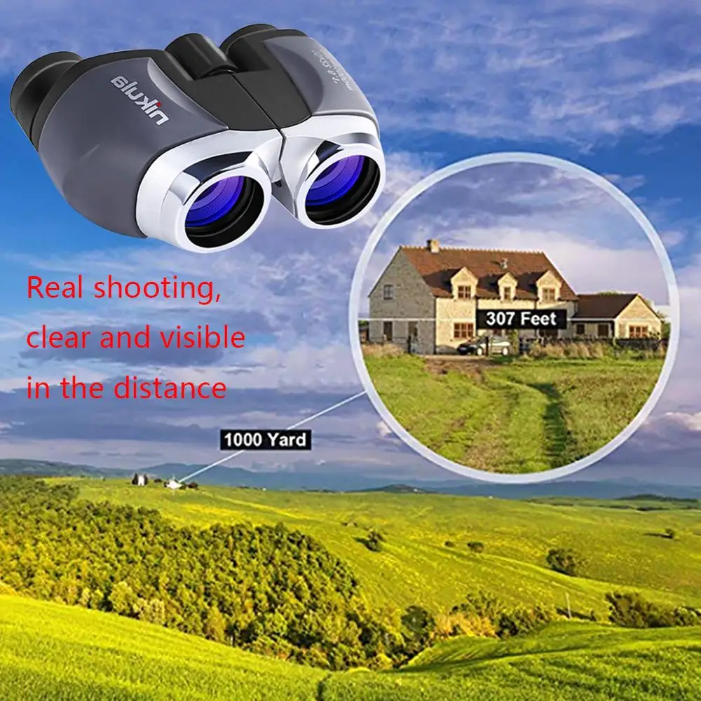 Телескоп высокой четкости 10X22 Водонепроницаемый Мини бинокль портативный
