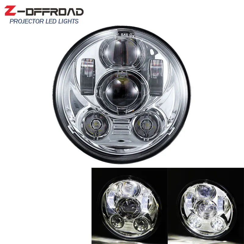 Для Sportster SuperLow 1200T XL1200T/ 72 XL1200V/48 XL1200X/883 XL883/ 883R XL883R 5-3/4 &quot5 75 дюймов светодиодный