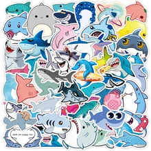 10/30/50PCS Cute Animal Shark Stickers Laptop Guitar Luggage Fridge Skateboard Phone Cartoon Waterproof Sticker Decal Kid Toys 10/30/50PCS Cute Animal Shark Stickers Laptop Guitar Luggage Fridge Skateboard Phone Cartoon Waterproof Sticker Decal Kid Toys