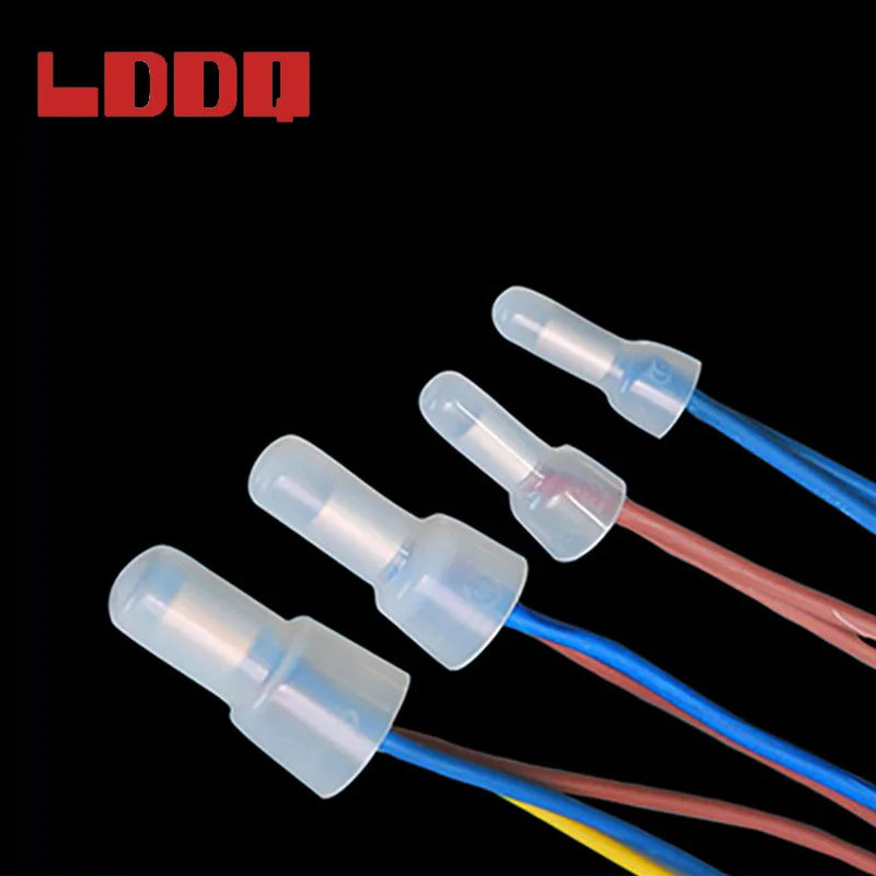Замкнутые концевые обжимные колпачки LDDQ CE1 CE2 100 шт. нейлоновые клеммы для