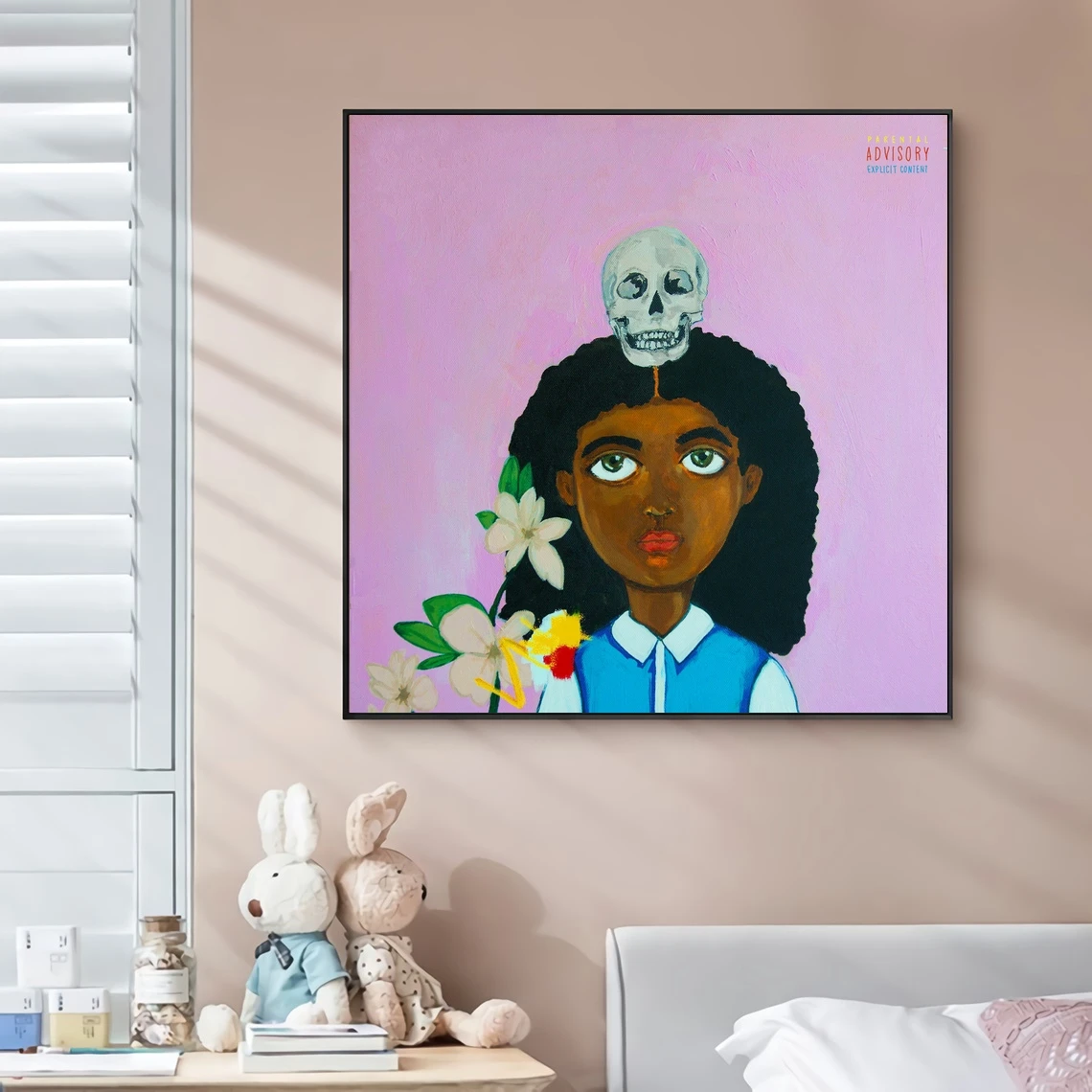 

Noname Telefone Music Album Cover Canvas Poster Hip Hop Rapper Pop Music Celebrity Wall Painting Art Decoration