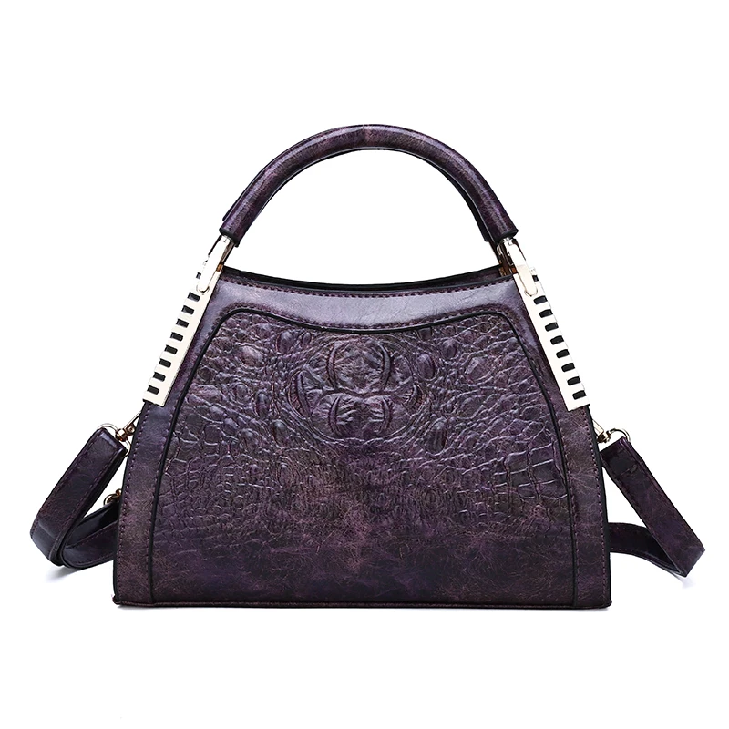 Gykaeo New Luxury Handbags Women Bags Designer Fashion Crocodile Pattern Shoulder Bag Ladies Party Messenger Bags Bolsa Feminina