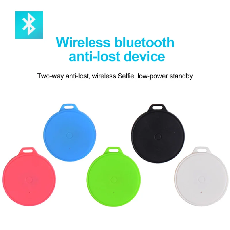 1pcs mini tracking device tag key child finder pet tracker location bluetooth anti lost device low power two way search tracker free global shipping