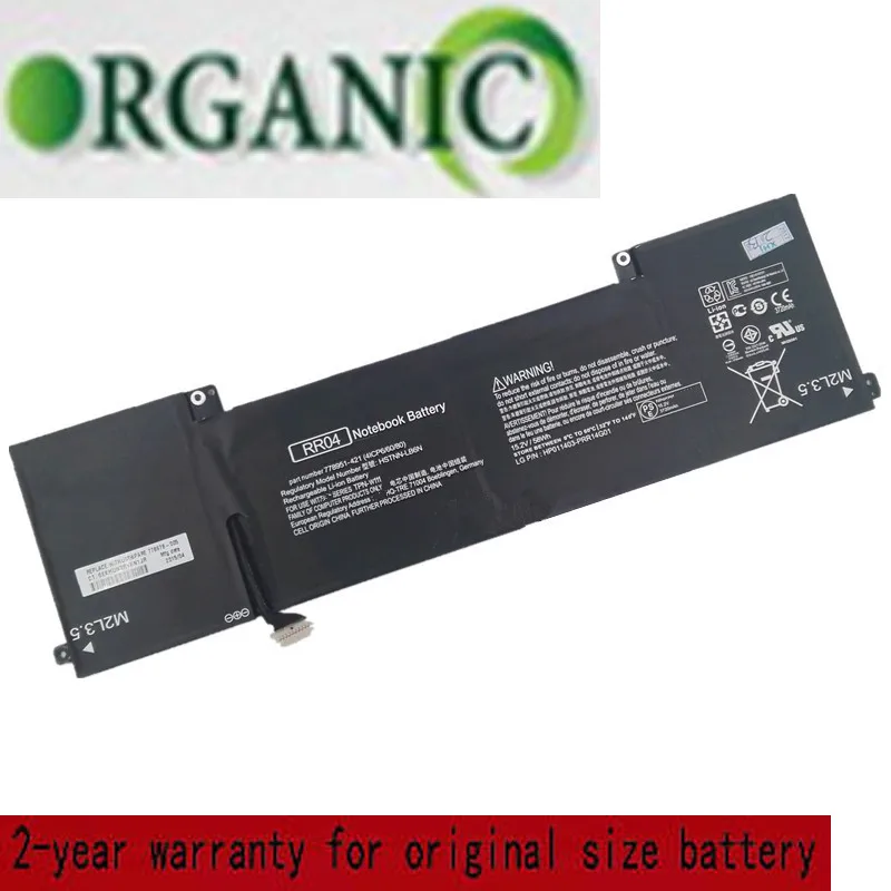 

15.2V 58Wh 3720mAh RR04XL Laptop Battery For HP OMEN 15 15-5014TX 15-5016TX 778978-006 HSTNN-LB6N RR04