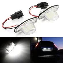 2pcs/set License Plate Light Lamp Housing Parking Light Car Modification Replacement Part For Honda Fit CRV FRV HR-V